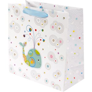 Borsa regalo Balena Serenity 27 x 27 cm