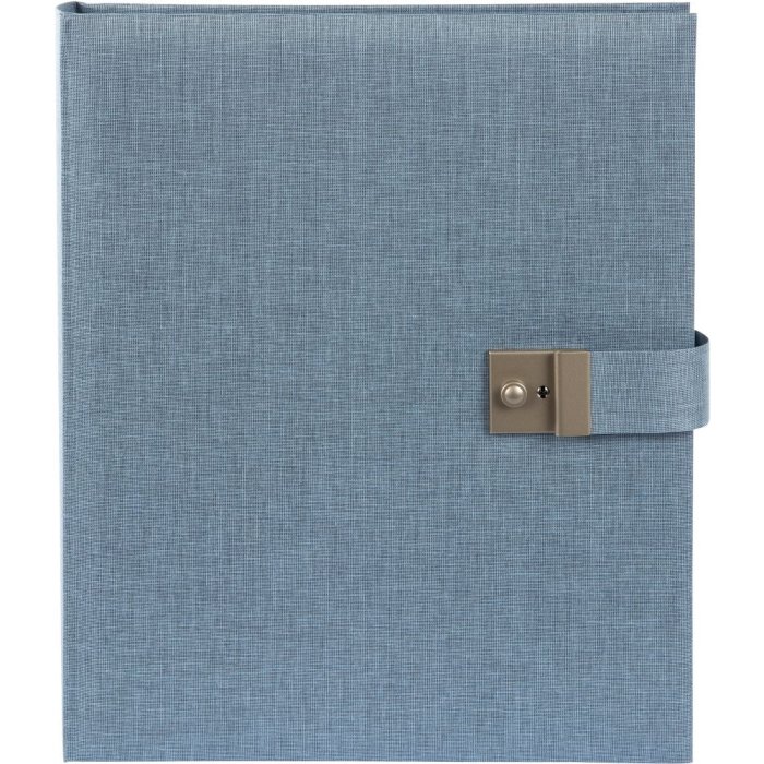 Cartella documenti Summertime blu-grigio