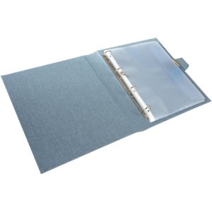 Cartella documenti Summertime blu-grigio