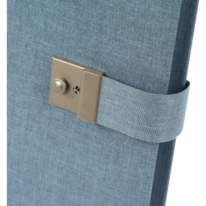 Cartella documenti Summertime blu-grigio