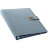 Cartella documenti Summertime blu-grigio