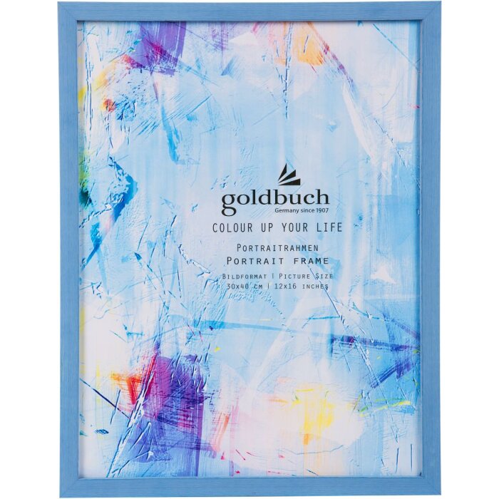 Cornice Colour up your life 30x40 cm blu