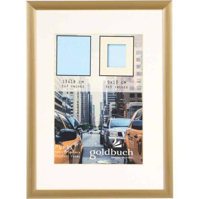 Cornice in plastica Puro 13x18 cm oro