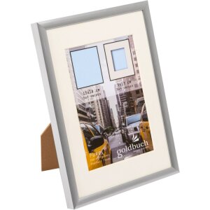 Cornice in plastica Puro 13x18 cm argento