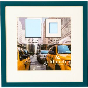 Cornice in plastica Goldbuch Puro petrol 15x15 cm con...