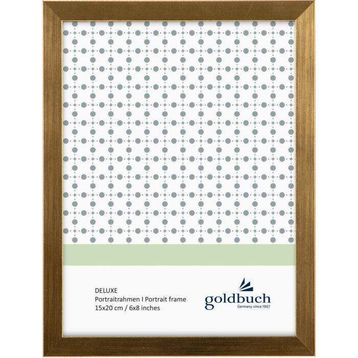 Cornice per foto Deluxe 15x20 cm oro
