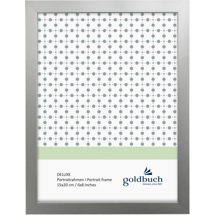 Cornice per foto Deluxe 15x20 cm argento
