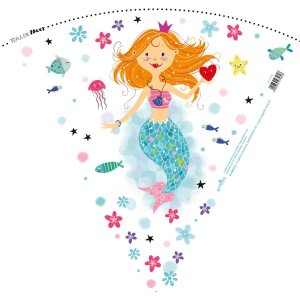 Cono scuola 35 cm Miss Sea