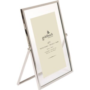 Goldbuch Portafoto in metallo Loft 10x15 cm argento