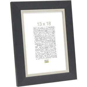 Cornice per foto in plastica grigia S45VF