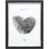 Cornice per foto in plastica grigia S45VF