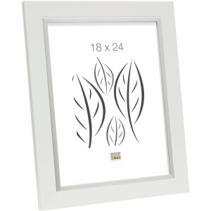 Cornice per foto in plastica bianca S45VK1