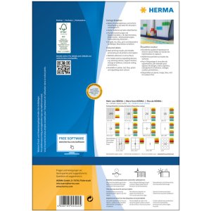 Etichette colorate Herma SPECIAL A4, 45,7 x 21,2 mm,...