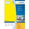 Etichette colorate Herma SPECIAL A4, 45,7 x 21,2 mm, giallo, adesivo permanente