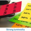 Etichette colorate Herma SPECIAL A4, 105 x 37 mm, carta verde rimovibile opaca