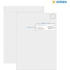 Etichette colorate Herma SPECIAL A4, 105 x 37 mm, carta verde rimovibile opaca