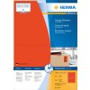 Etichette colorate Herma SPECIAL A4, 199,6 x 143,5 mm, rosso, adesivo permanente