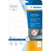 Etichette Herma SPECIAL in pellicola resistente alle intemperie A4, Ø 30 mm, bianco, adesivo estremamente forte, rimovibile