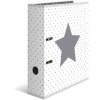 Cartellina Herma Motif A4 Stelle - Bianco punteggiato