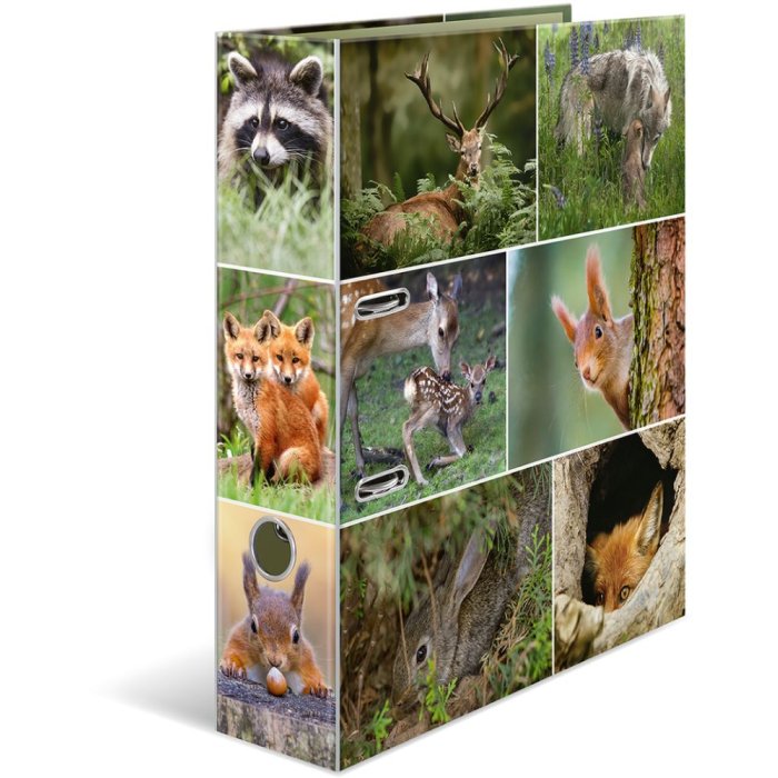 Herma Motif Folder a4 Animali - Animali della foresta