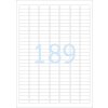 Herma SPECIAL Power etichette A4, 25,4 x 10 mm, bianche, adesivo estremamente forte, in carta