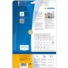 Etichette Herma SPECIAL Power A4, 37 x 13 mm, bianche, adesivo estremamente forte, in carta