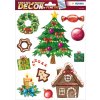 Herma DECOR Decalcomania per finestra Tempo di Natale