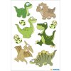 Herma MAGIC adesivi dinosauro bambini, occhi spiritati