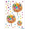Herma MAGIC Sticker Fiore dAmore con Pietre Glitterate
