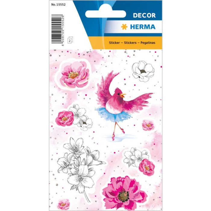 Herma DECOR Adesivo Rosalia, glitterato