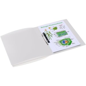 Herma Raccoglitore ad anelli a4 bianco traslucido
