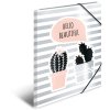 Herma Scrapbook a4 cartone foglio argento cactus