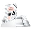 Herma Scrapbook a4 cartone foglio argento cactus