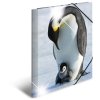 Herma Glossy Animals a3 pp Penguins Folder
