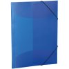 Cartella Herma A4 PP traslucida blu scuro