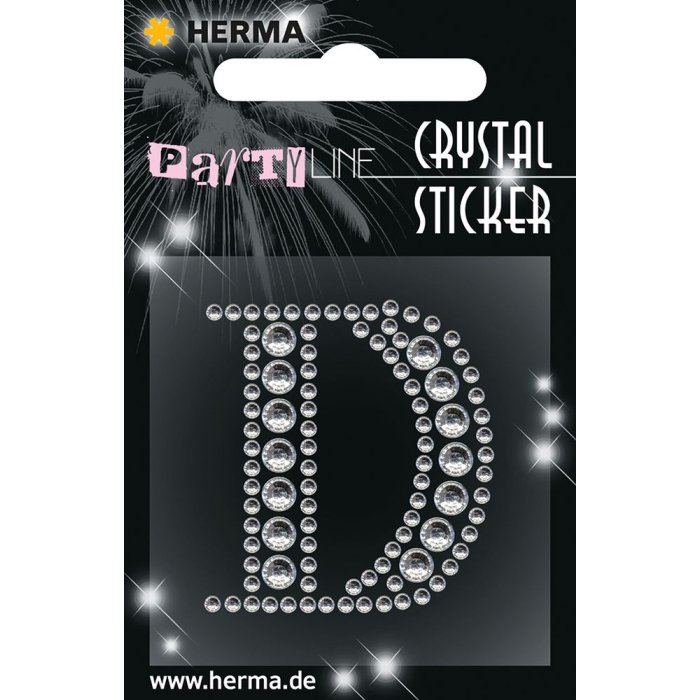 Adesivo di cristallo Herma FASHIONLine "D"; "Adesivo di cristallo Herma