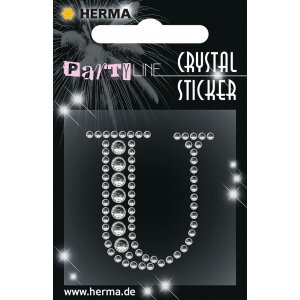 Adesivo di cristallo Herma FASHIONLine "U";...