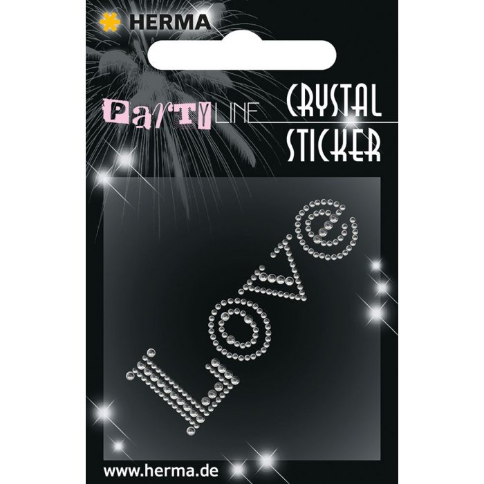 Herma FASHIONLine Cristallo Adesivo Amore