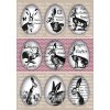 Herma DECOR Adesivo Uovo di Pasqua Felice Coniglietto