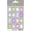 Herma decorazione Sticker Buona Pasqua Uova colorate