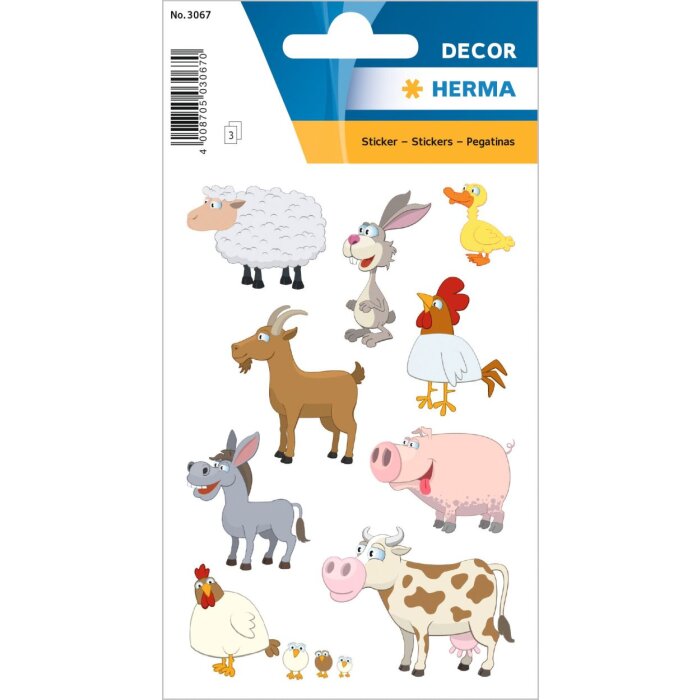 Herma DECOR Adesivo Animali Preferiti