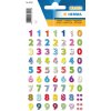Herma adesivo magico Numeri colorati, pietra
