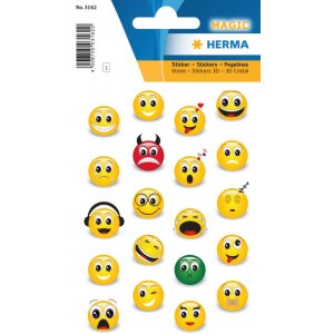 Herma MAGIC Emoji adesivi, Pietra