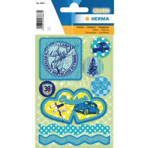 Adesivo Herma MAGIC Canada Feeling, glitterato
