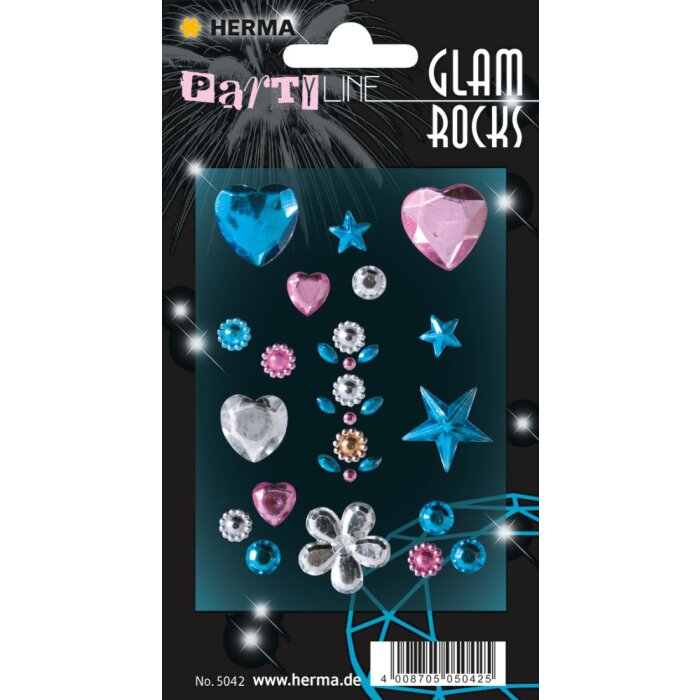 Herma FASHIONLine Glam Rocks Cuori e Stelle