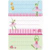 Etichette scuola Herma VARIO rana ballerina, glitterate