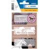 Etichette scuola Herma VARIO cavalli, glitterate
