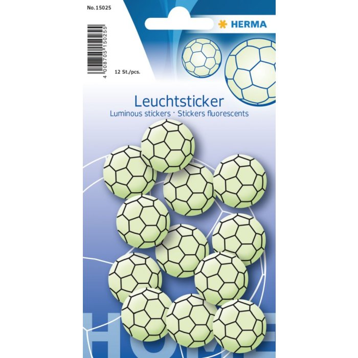Herma HOME Adesivo luminoso Calcio Mini