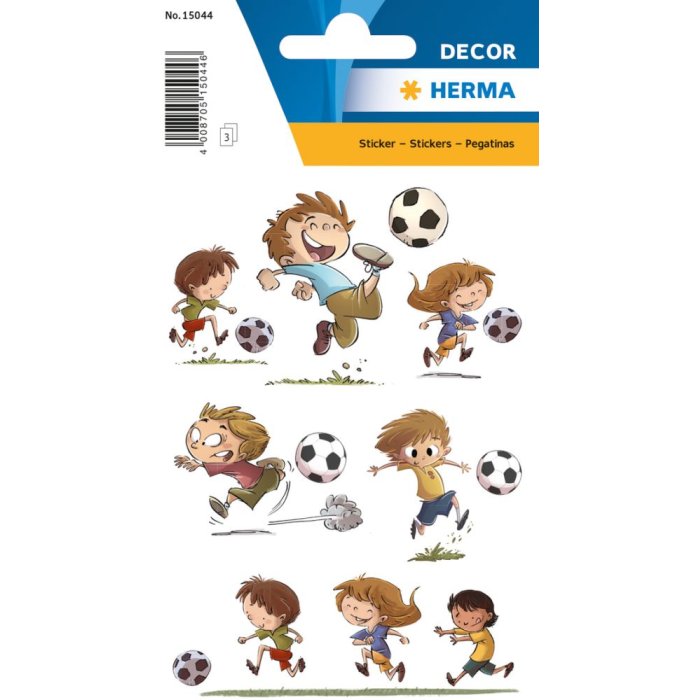 HERMA DECOR Adesivo Amici del calcio