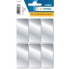 Etichette Herma DECOR argento 26 x 54 mm, adesivo permanente